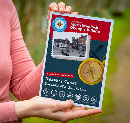 Treasure Hunt in Much Wenlock - Solve Clues & Explore