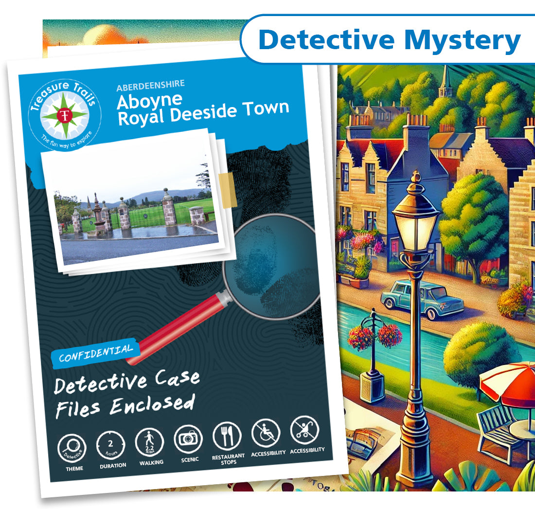 Treasure Hunt in Aboyne - Solve Clues & Explore