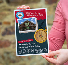 Load image into Gallery viewer, The Alice Holt Forest Footpaths and Pond Treasure Hunt Trail
