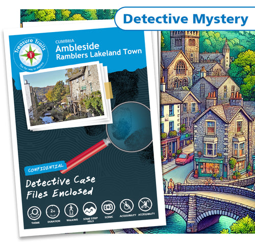 Treasure Hunt in Ambleside - Solve Clues & Explore