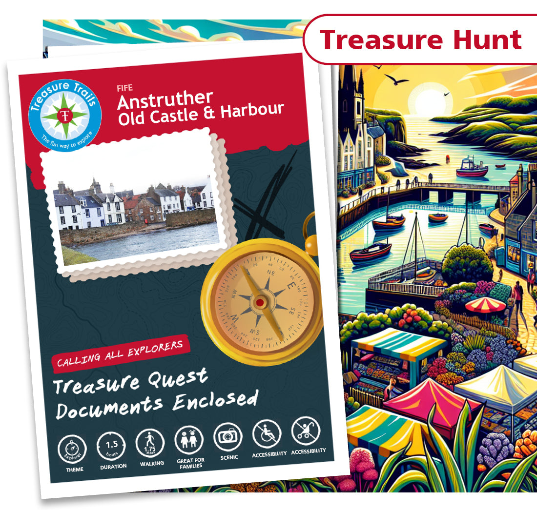 Treasure Hunt in Anstruther - Solve Clues & Explore