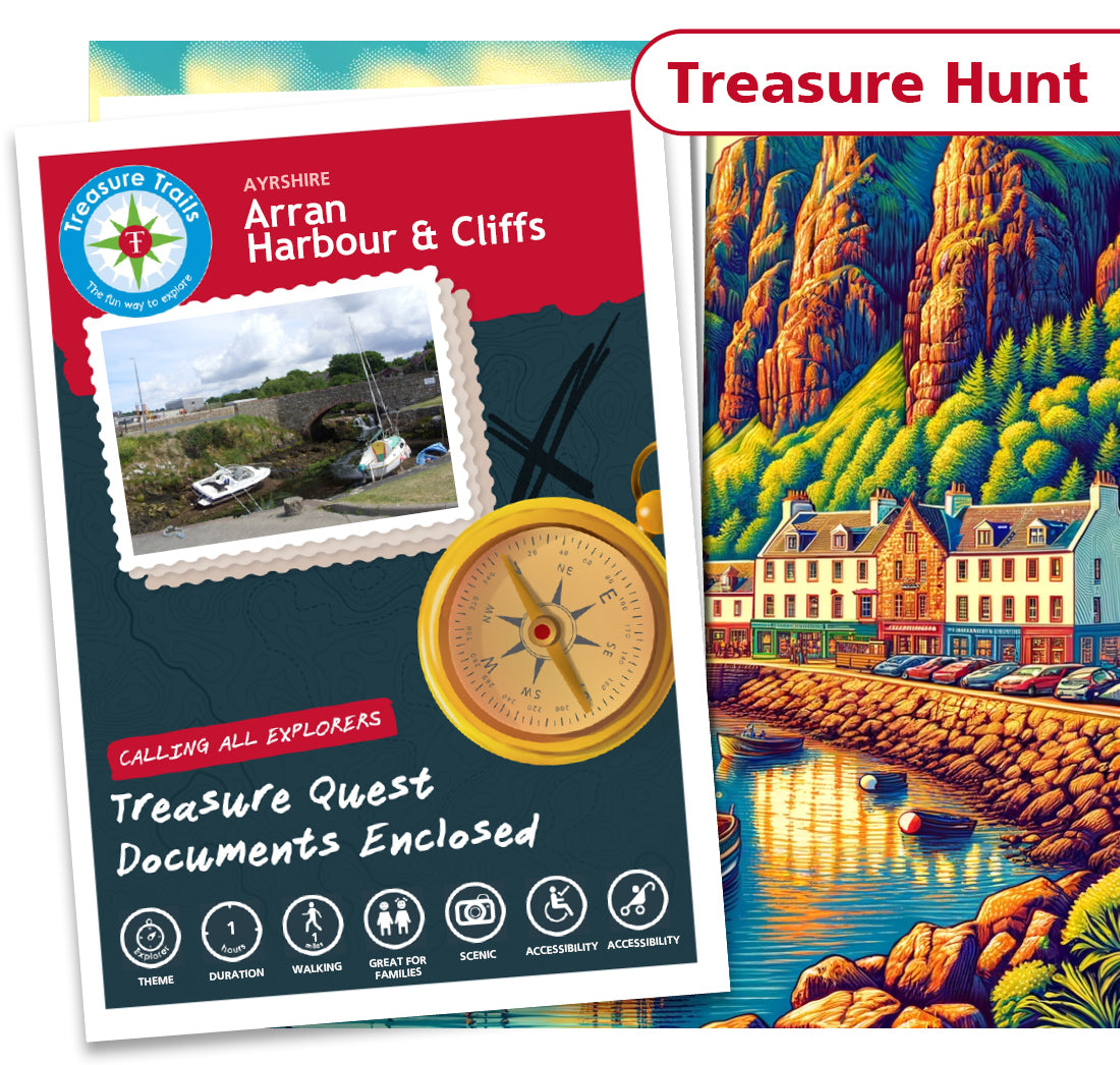 Treasure Hunt in Arran - Solve Clues & Explore