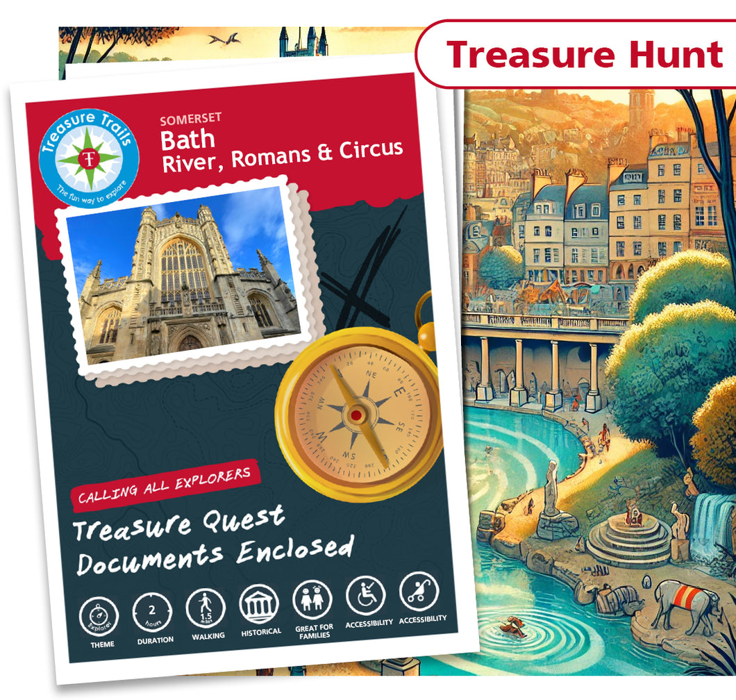 Bath - River, Romans & Circus - Treasure Hunt