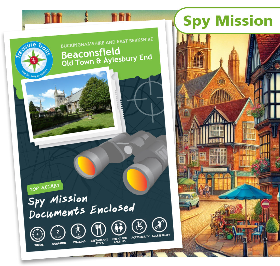 Treasure Hunt in Beaconsfield - Solve Clues & Explore