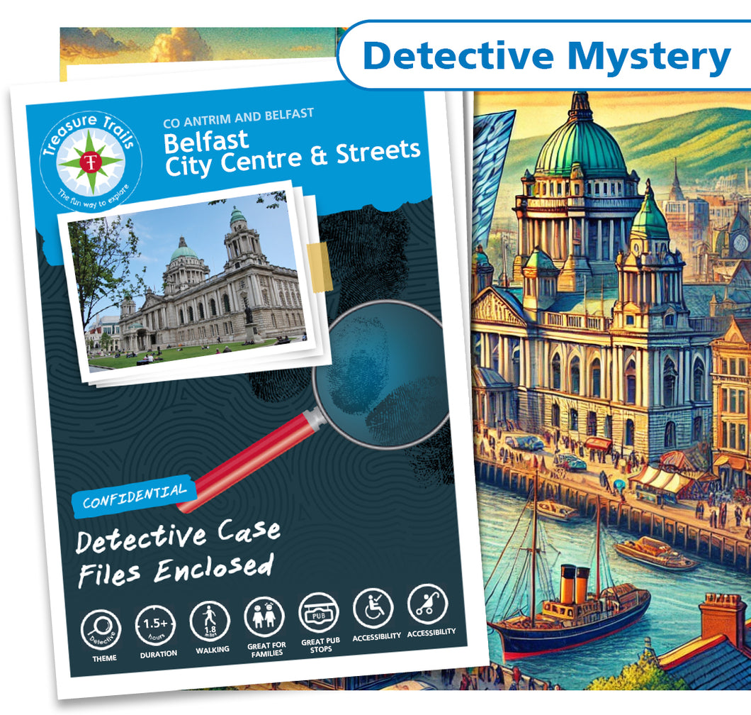 Belfast - City Centre & Streets - Treasure Hunt