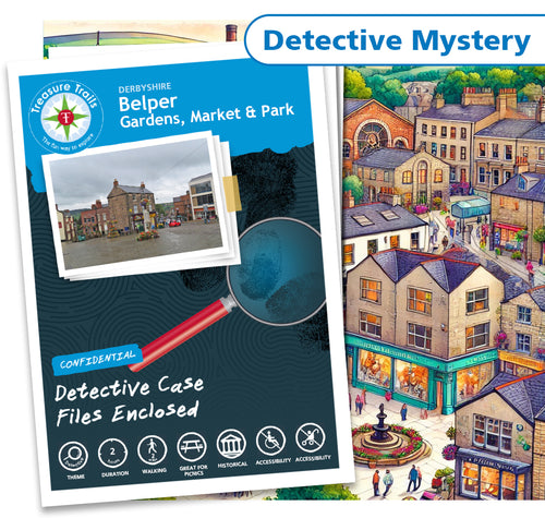 Treasure Hunt in Belper - Solve Clues & Explore