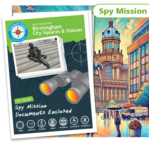 Birmingham - City Squares & Statues - Treasure Hunt