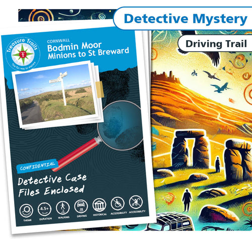 Treasure Hunt in Bodmin Moor - Solve Clues & Explore