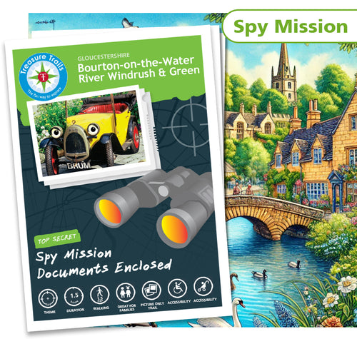 Scavenger Hunt in Bourton-on-the-Water - Track Clues & Solve Puzzles