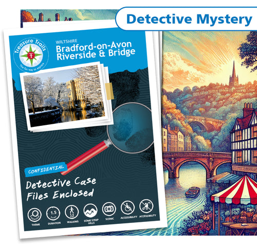 Bradford-on-Avon - Riverside & Bridge - Treasure Hunt