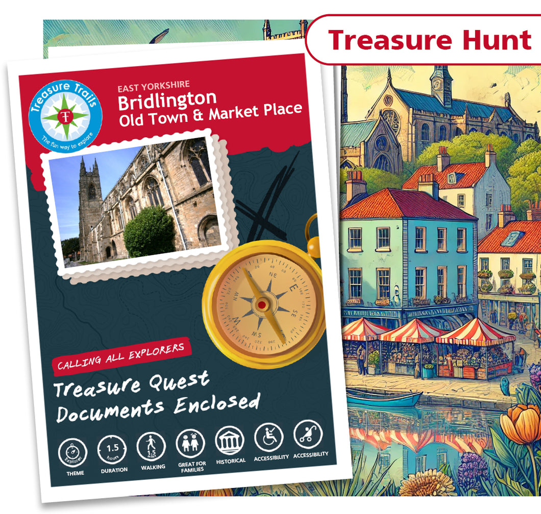 Bridlington - Old Ton & Market Place - Treasure Hunt