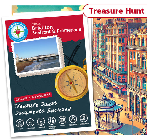 Brighton - Seafront & Promenade - Treasure Hunt