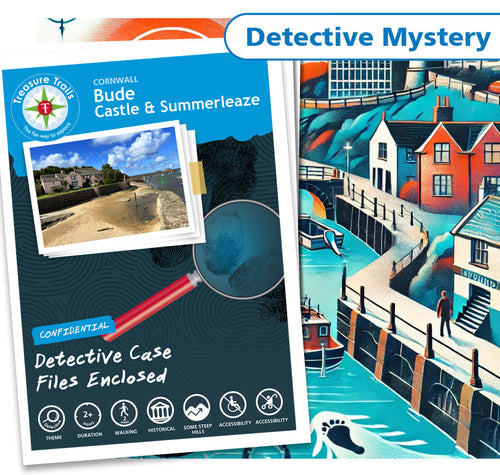 Treasure Hunt in Bude - Solve Clues & Explore