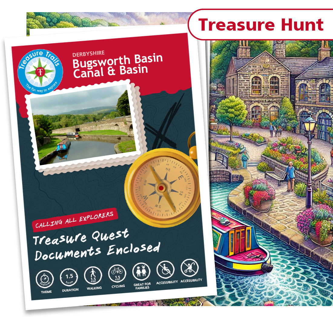 Treasure Hunt in Bugsworth Basin - Solve Clues & Explore