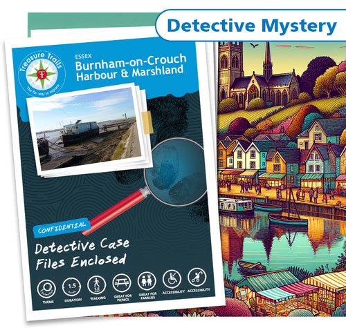 Treasure Hunt in Burnham-on-Crouch - Solve Clues & Explore