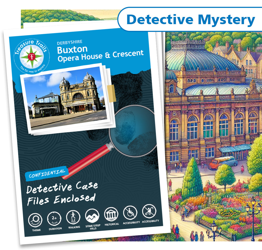 Treasure Hunt in Buxton - Solve Clues & Explore