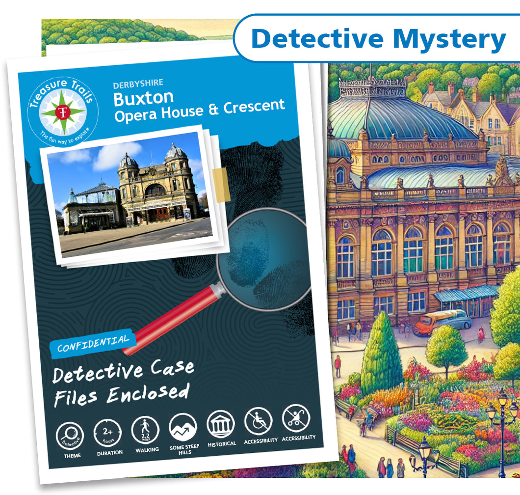 Treasure Hunt in Buxton - Solve Clues & Explore