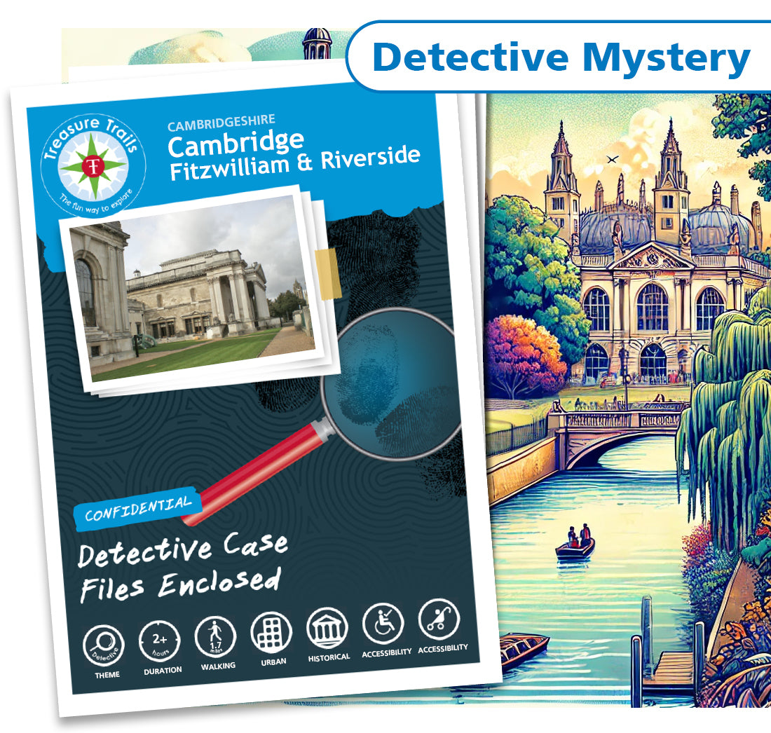 Scavenger Hunt in Cambridge - Track Clues & Solve Puzzles