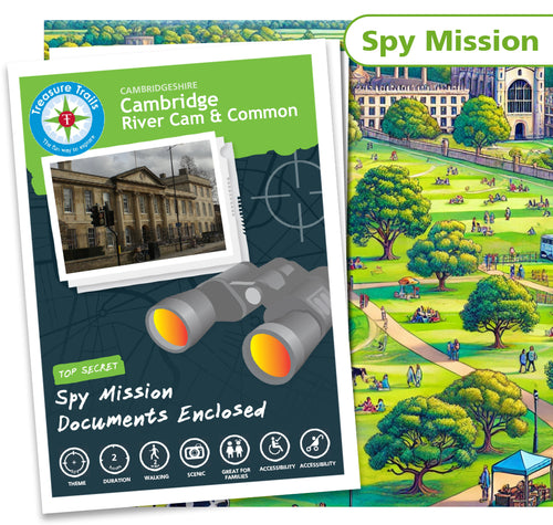 Mystery Trail in Cambridge - Solve Clues & Uncover Secrets