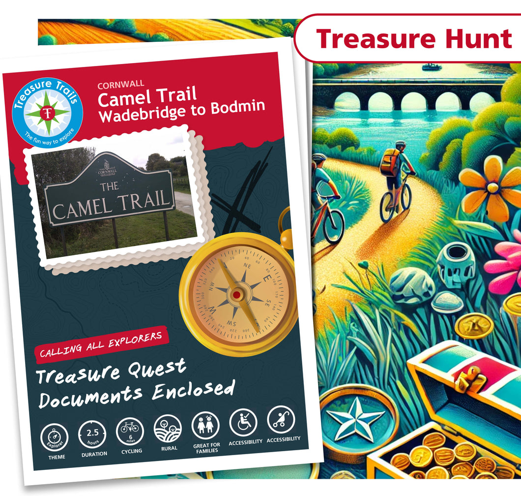 Treasure Hunt in Camel Trail - Solve Clues & Explore