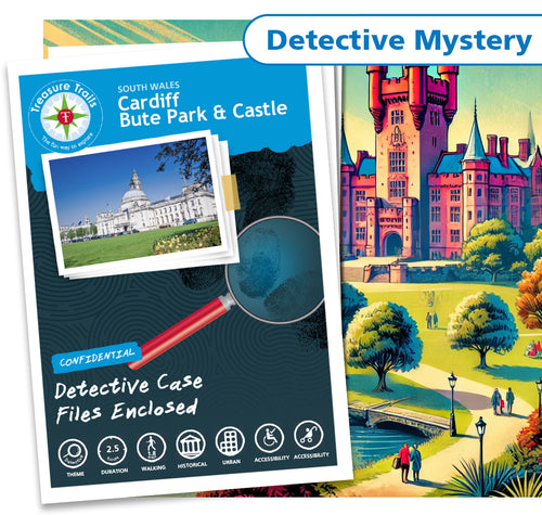 Cardiff - Bute Park & Castle - Treasure Hunt