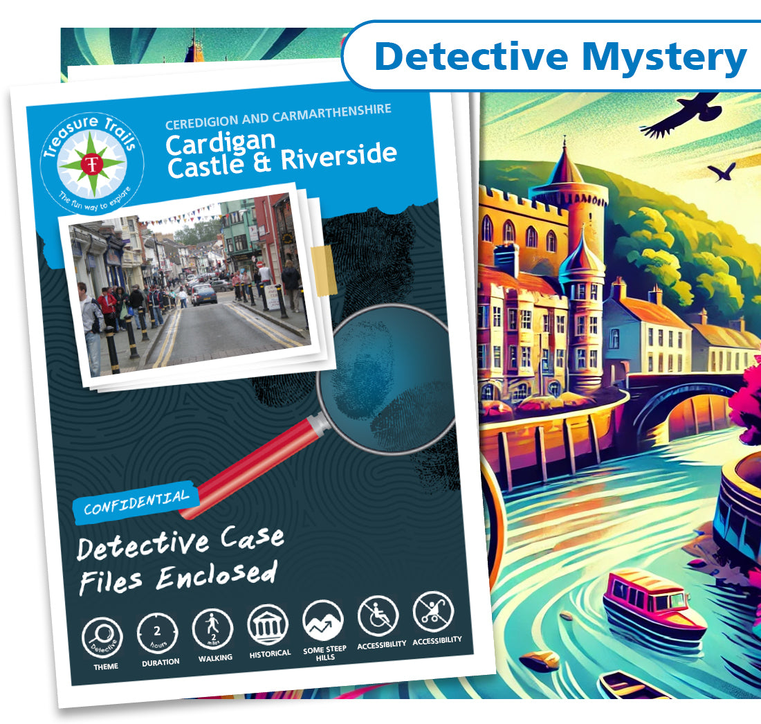 Treasure Hunt in Cardigan - Solve Clues & Explore