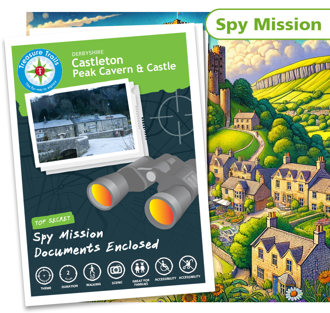 Treasure Hunt in Castleton - Solve Clues & Explore