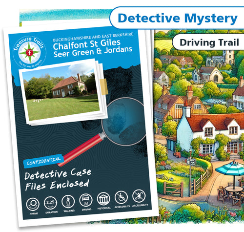 Treasure Hunt in Chalfont St Giles - Solve Clues & Explore