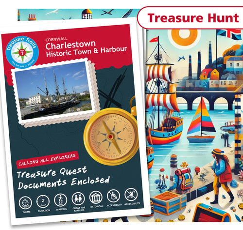 Treasure Hunt in Charlestown - Solve Clues & Explore