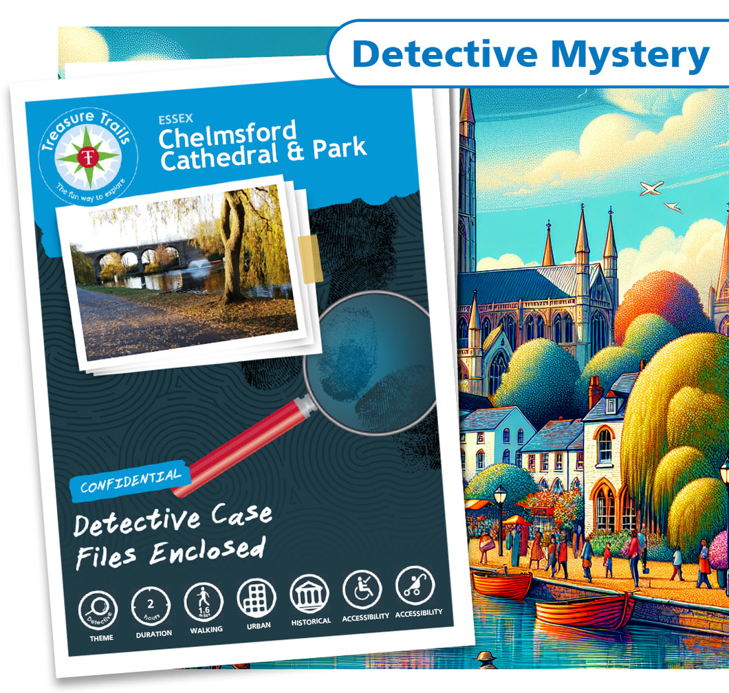 Treasure Hunt in Chelmsford - Solve Clues & Explore