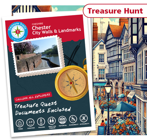 Scavenger Hunt in Chester - Track Clues & Solve Puzzles