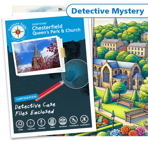 Treasure Hunt in Chesterfield - Solve Clues & Explore