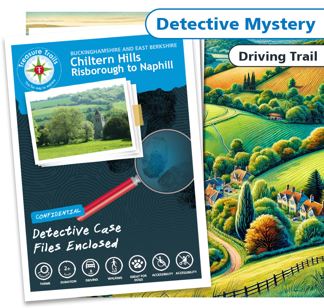 Scavenger Hunt in Chiltern Hills - Track Clues & Solve Puzzles