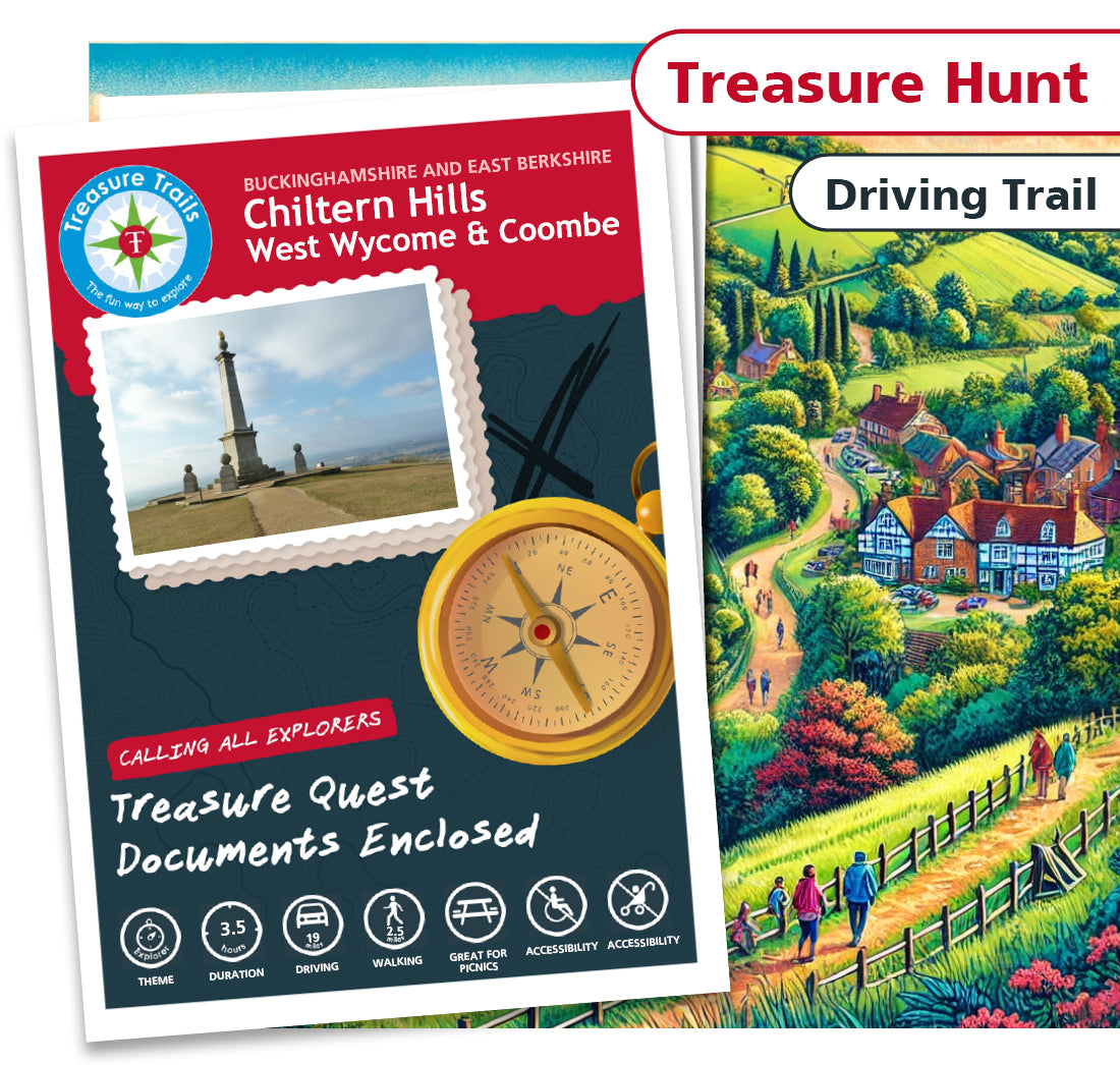 Treasure Hunt in Chiltern Hills - Solve Clues & Explore