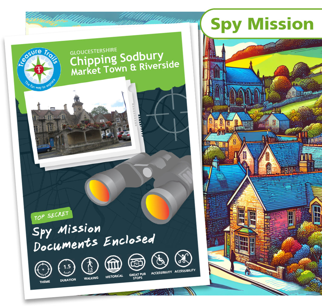 Treasure Hunt in Chipping Sodbury - Solve Clues & Explore