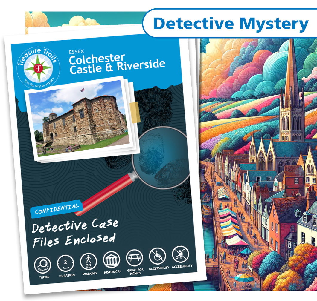 Treasure Hunt in Colchester - Solve Clues & Explore