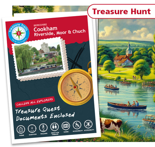 Treasure Hunt in Cookham - Solve Clues & Explore