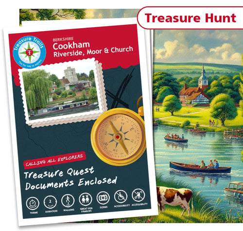 Treasure Hunt in Cookham - Solve Clues & Explore