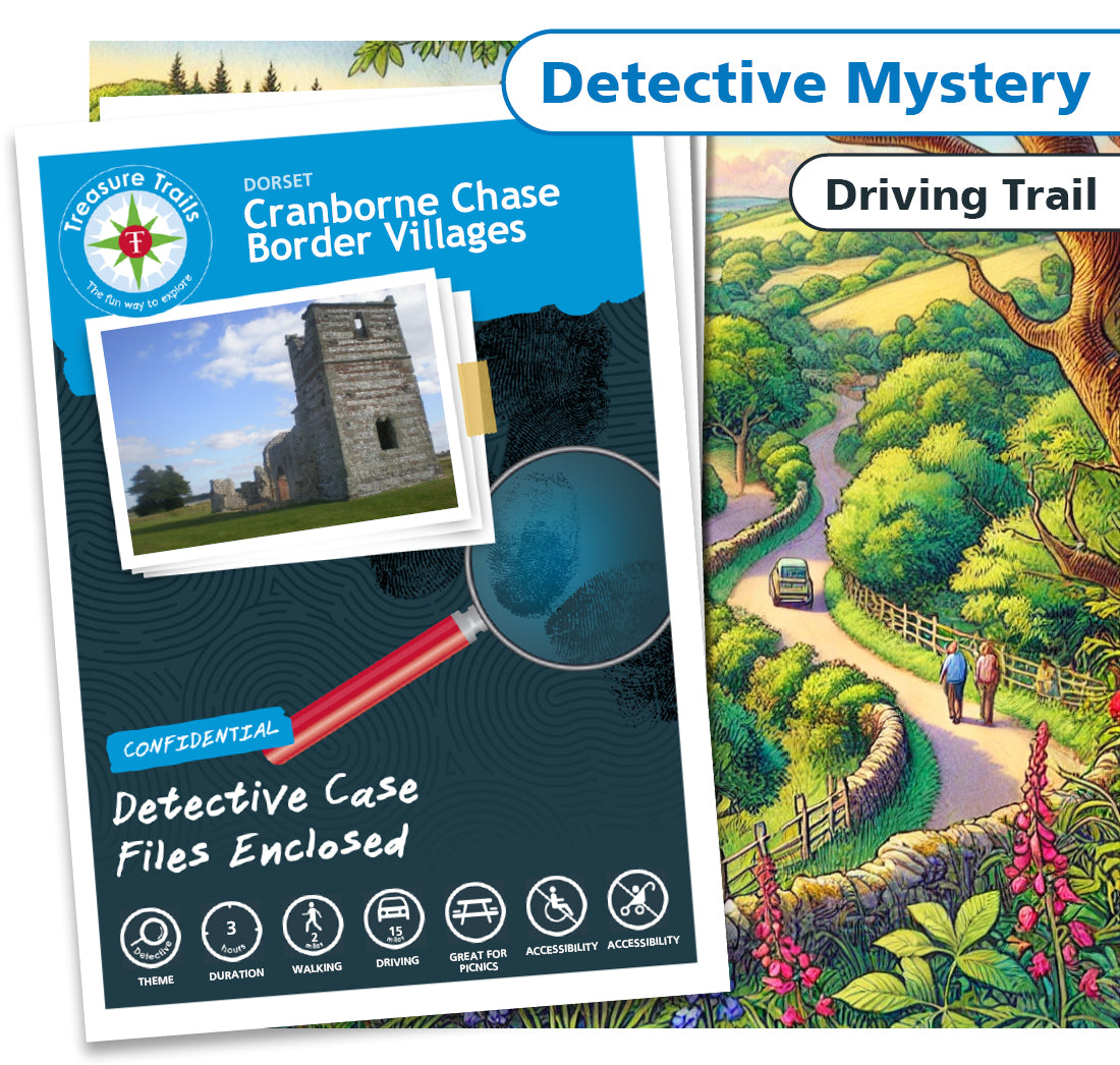 Treasure Hunt in Cranborne Chase - Solve Clues & Explore