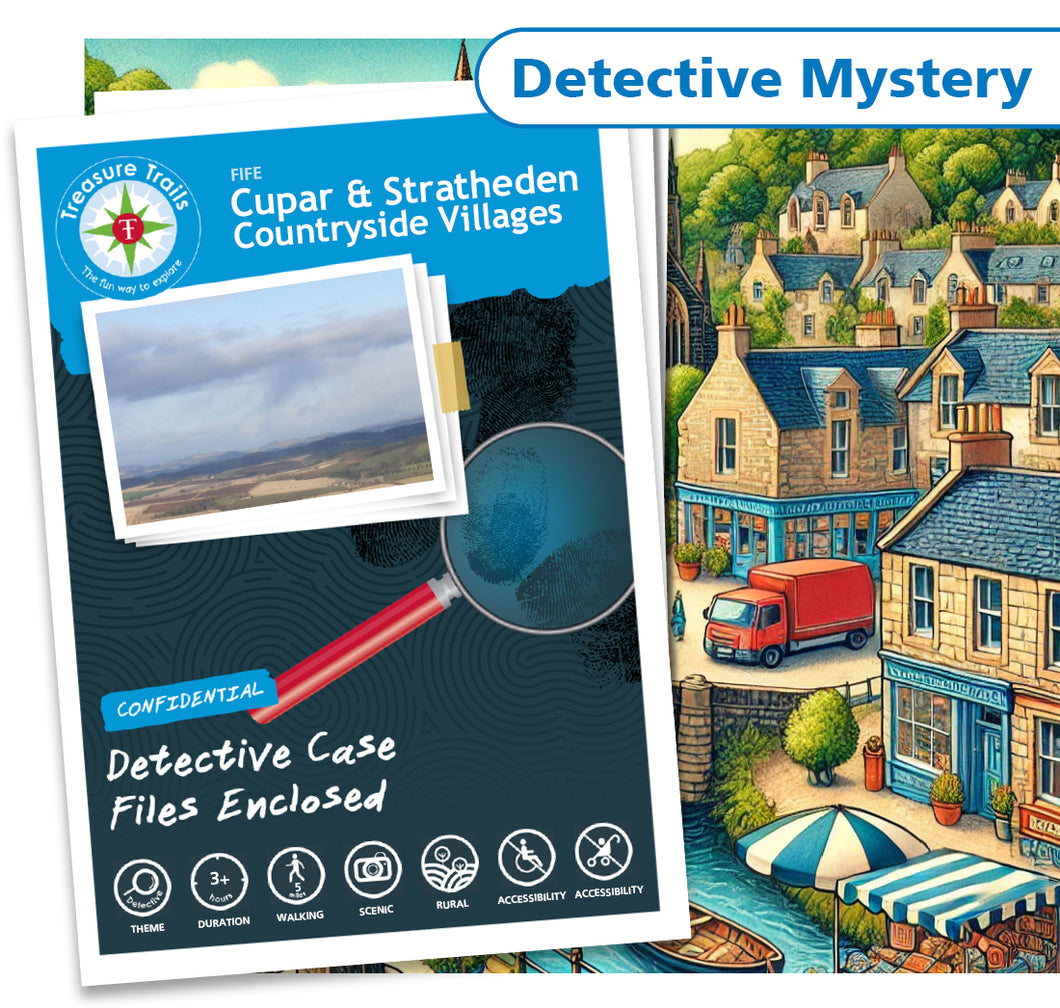 Treasure Hunt in Cupar & Stratheden - Solve Clues & Explore