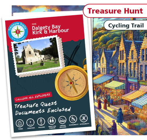 Treasure Hunt in Dalgety Bay - Solve Clues & Explore