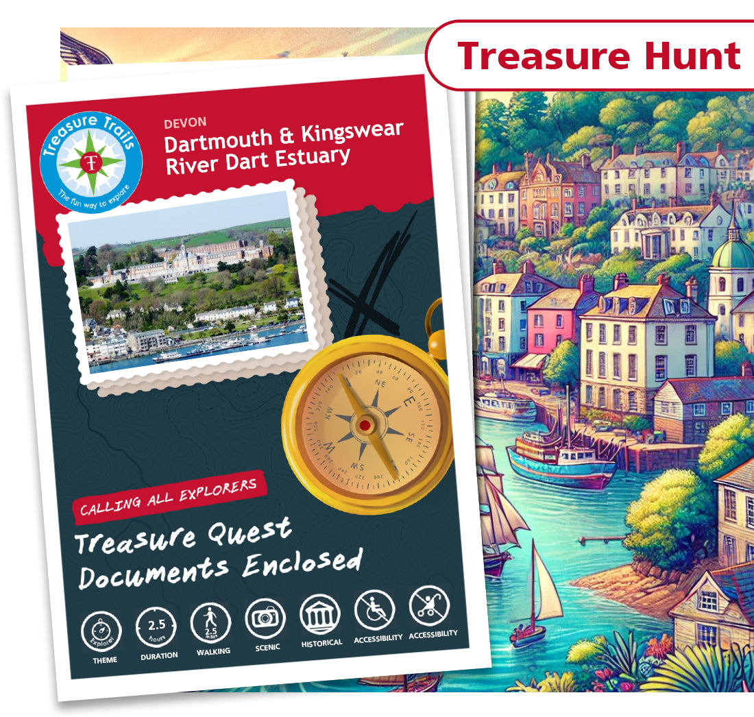 Scavenger Hunt in Dartmouth & Kingswear - Track Clues & Solve Puzzles