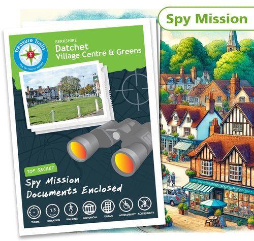 Treasure Hunt in Datchet - Solve Clues & Explore