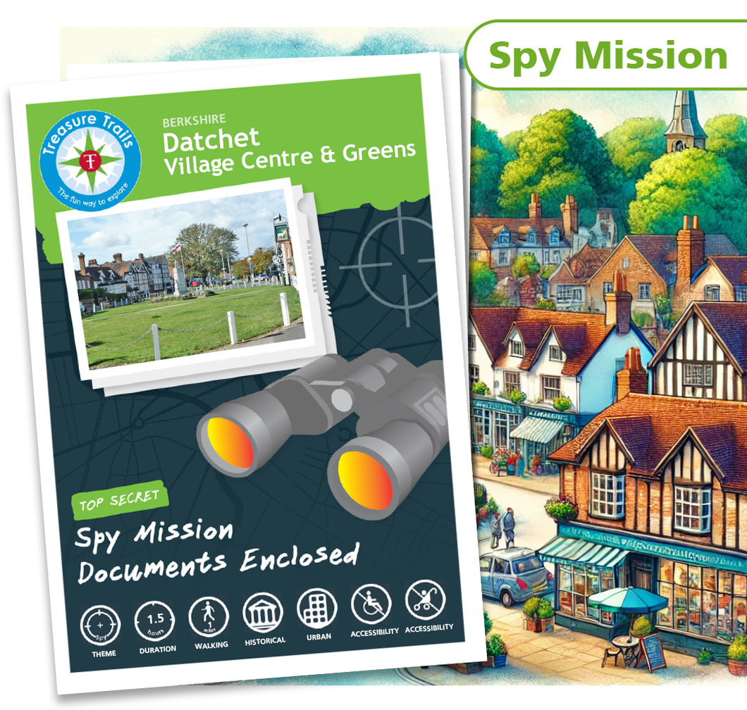 Treasure Hunt in Datchet - Solve Clues & Explore