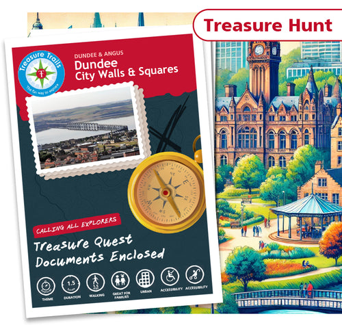 Treasure Hunt in Dundee - Solve Clues & Explore