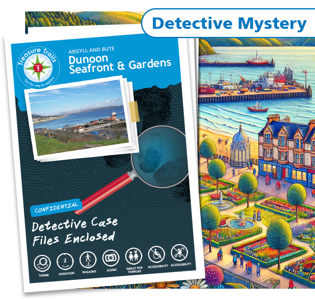 Treasure Hunt in Dunoon - Solve Clues & Explore