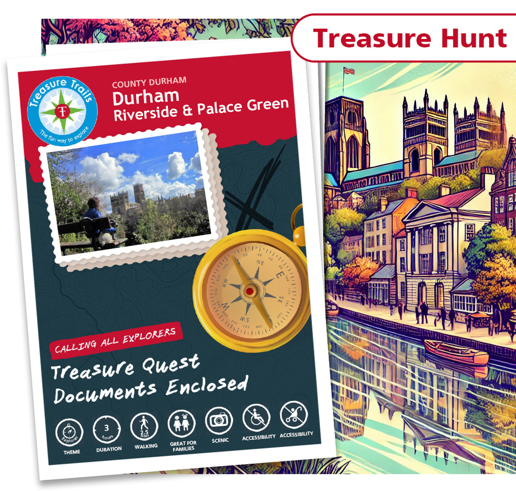 Durham - Riverside & Palace Green - Treasure Hunt