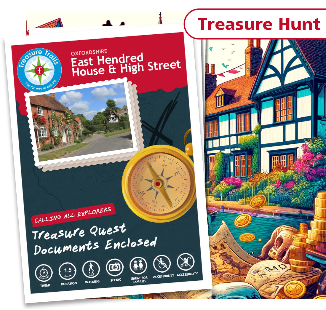 Treasure Hunt in East Hendred - Solve Clues & Explore