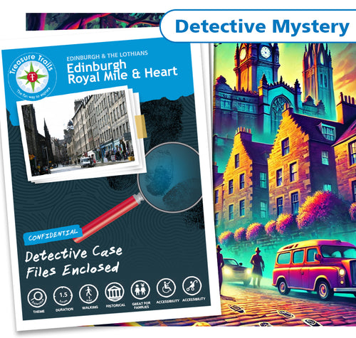 Treasure Hunt in Edinburgh - Solve Clues & Explore