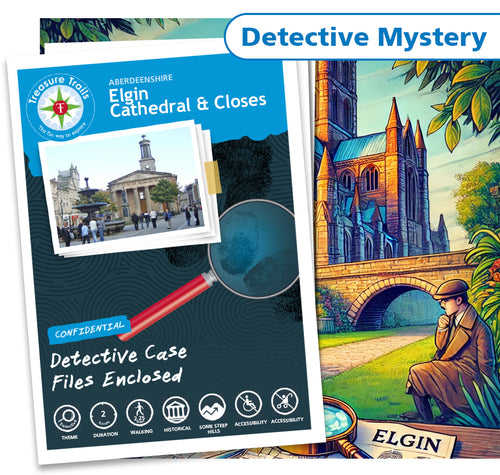 Treasure Hunt in Elgin - Solve Clues & Explore